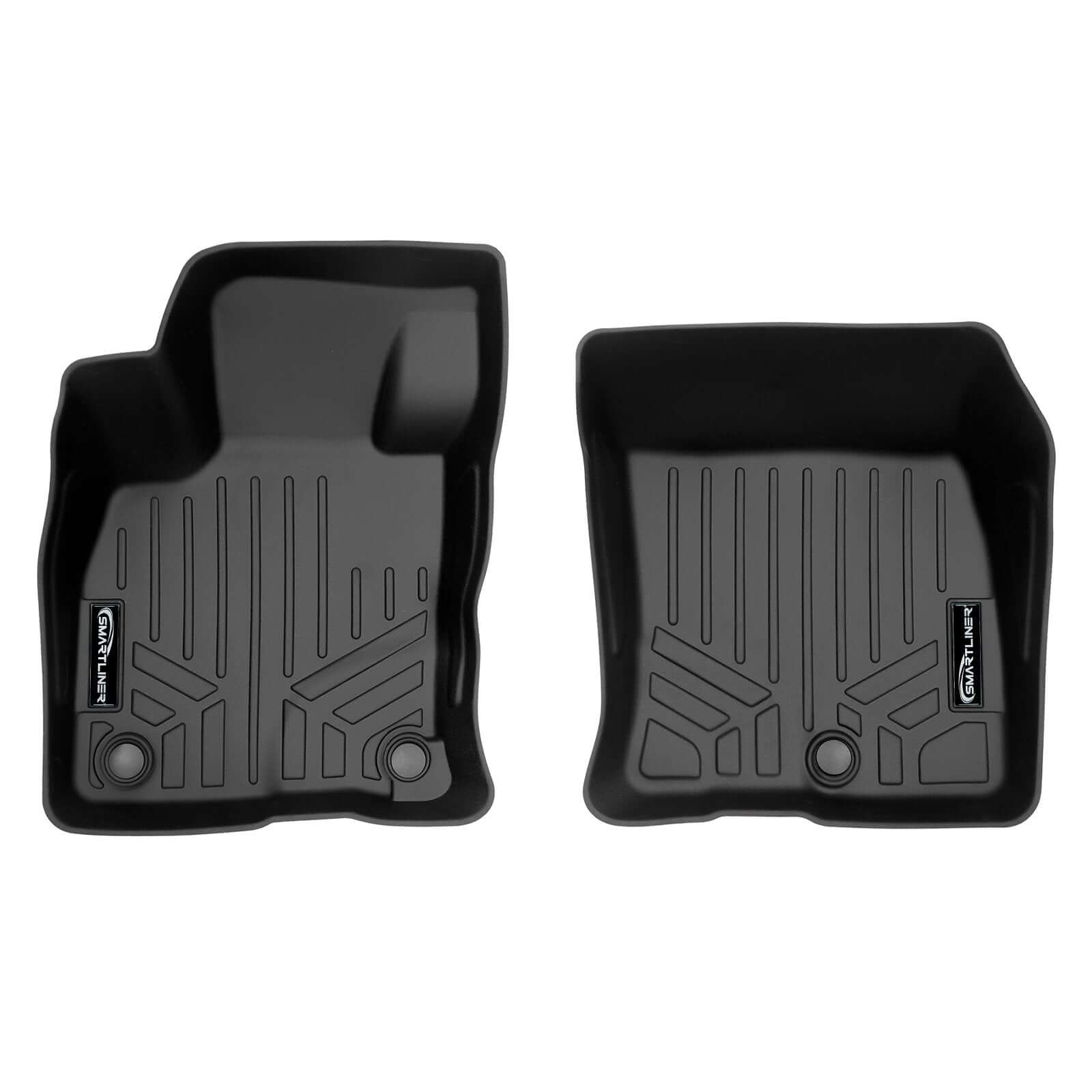 Ford Bronco Sport Smartliner All Weather Black 2nd Row Floor Mat Liners SMT SB0546