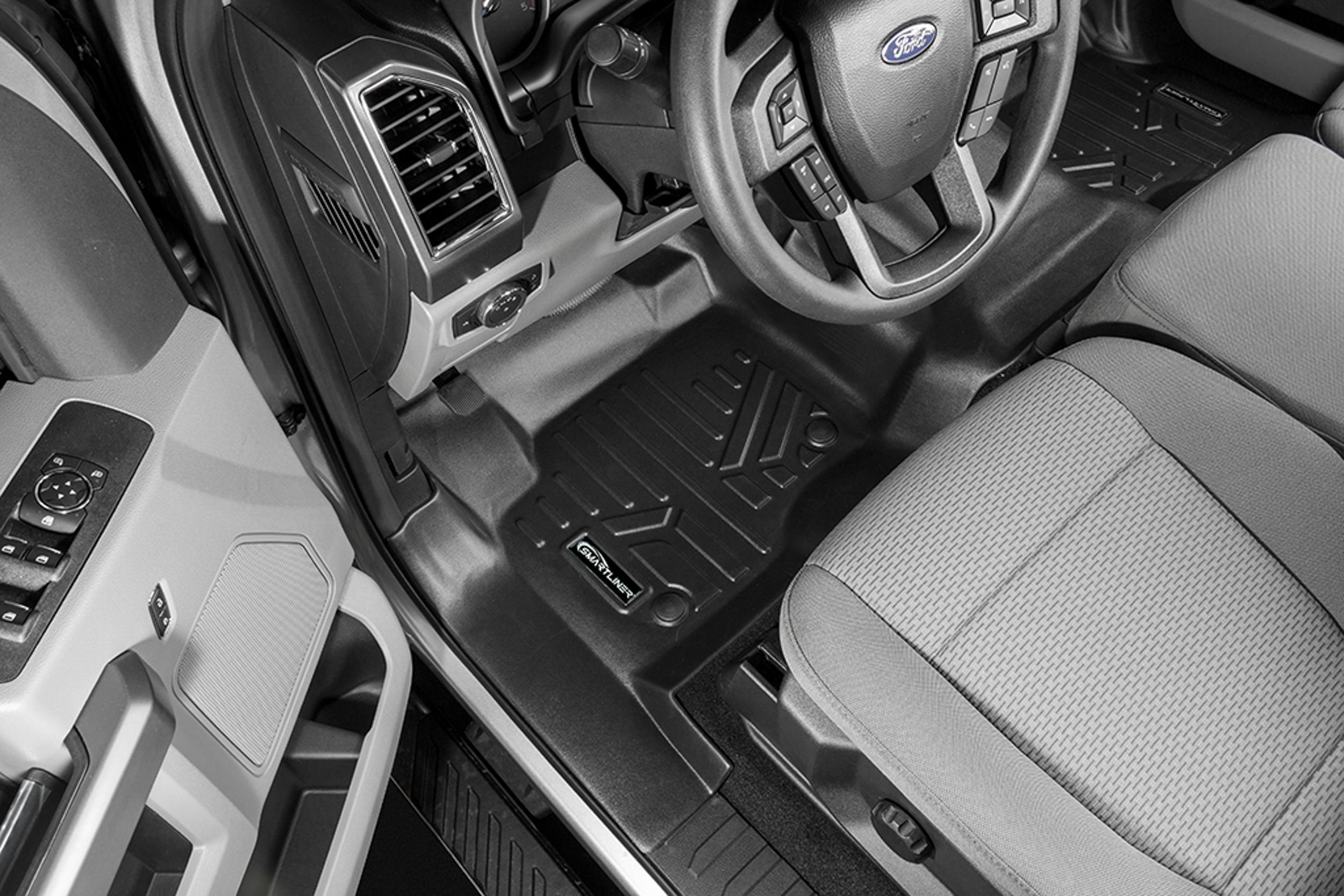 Image Content Block - PRECISION FIT FOR YOUR SUPER DUTY- 2017-2026 Ford F-250/F-350 Super Duty Super Crew Cab (1st Row Bench Seat with Over The Hump Coverage, No 2nd Row Underseat Storage)