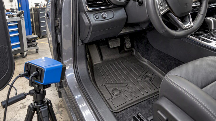 SMARTLINER liner fitted in vehicle footwell