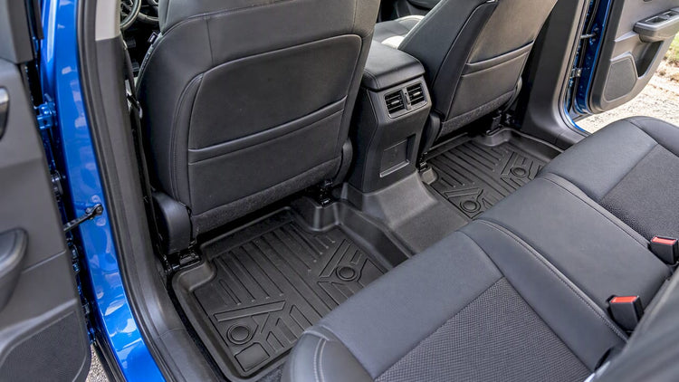 SMARTLINER floor liners fitted across vehicle footwells