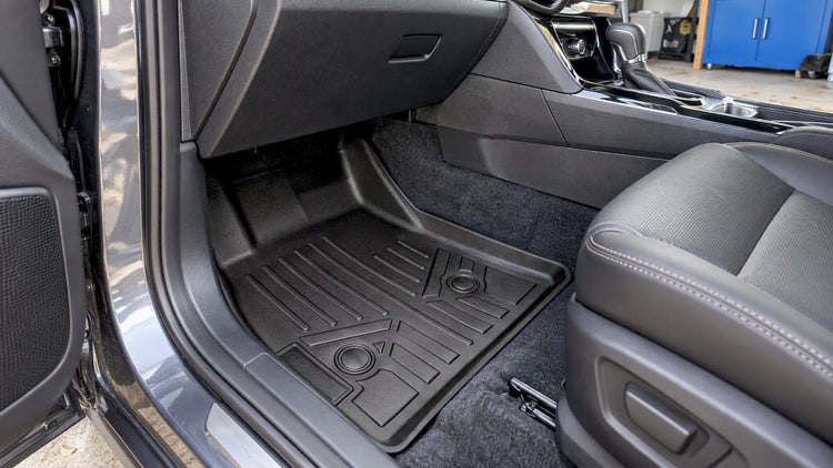 SMARTLINER floor liner fitted in vehicle