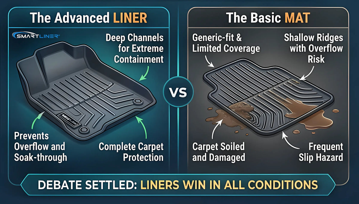 Custom Fit Floor Liners vs. Universal Floor Mats: The Complete Buyer's Guide