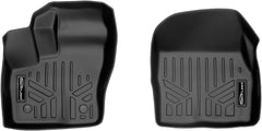 SMARTLINER 1st Row Floor Liners Compatible with 2014-2021 Transit Connect with Carpet Flooring (Short and Long Wheelbase)