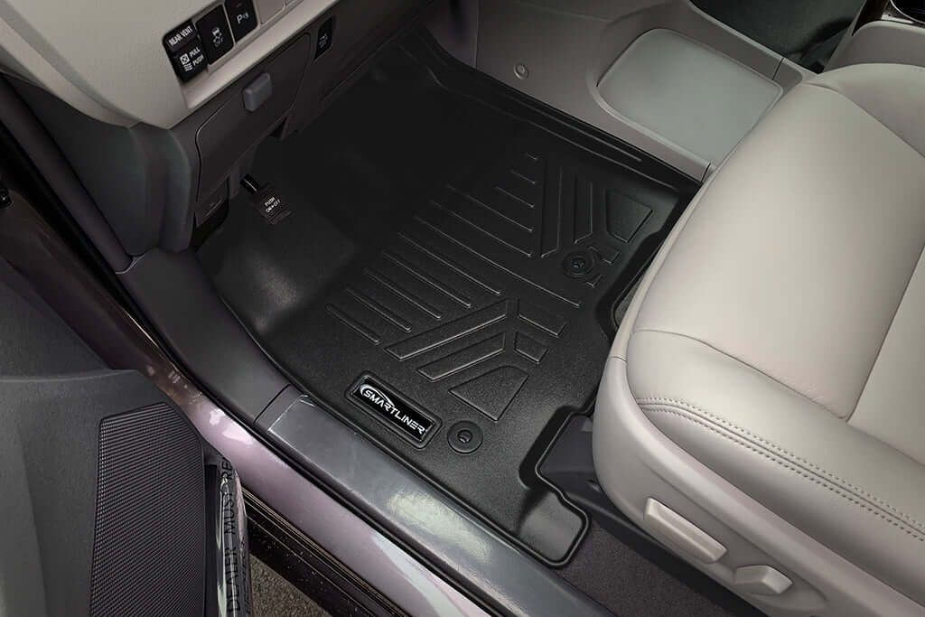 Smart Liner USA Motor Vehicle Interior Fittings SMARTLINER Custom Fit Floor Liners For 2013-2020 Toyota Sienna (8 Passenger Model)