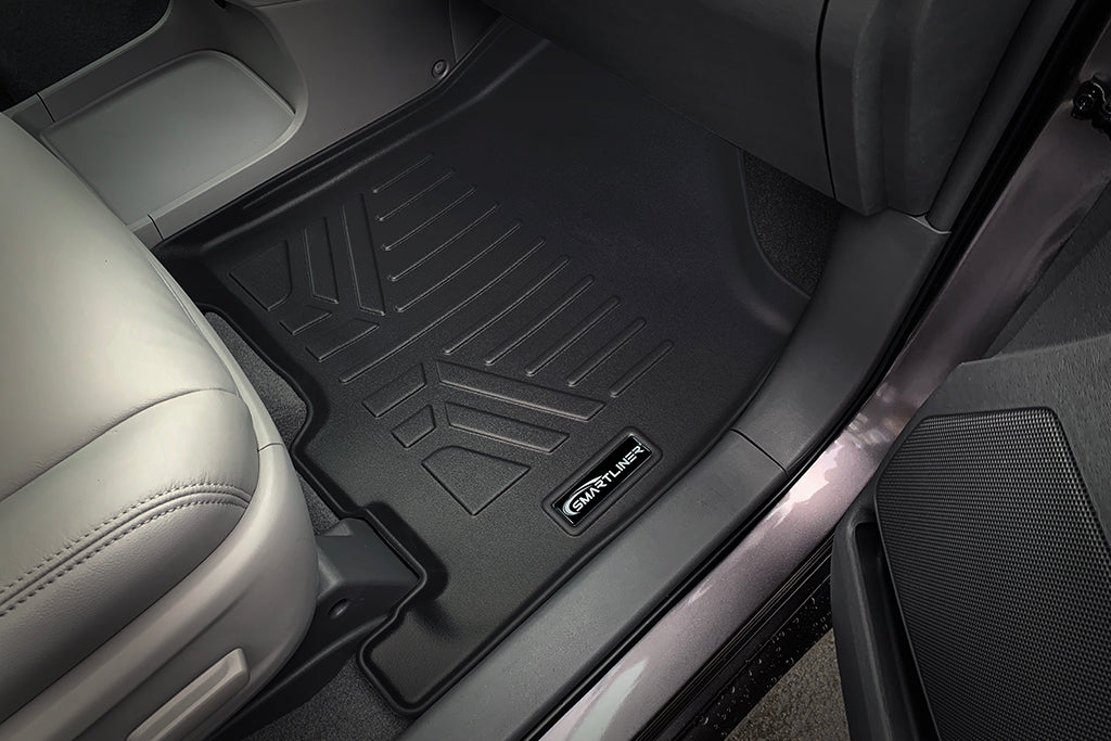 SMARTLINER Custom Fit Floor Liners For 2013-2020 Toyota Sienna (8 Passenger Model)