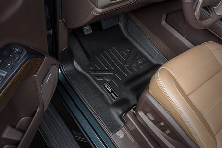 Smart Liner USA Motor Vehicle Interior Fittings Smart Trimâ„¢ Custom Fit Floor Liners For 2015-2020 Cadillac Escalade with Second Row Bucket Seats