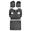 SMARTLINER Custom Fit Floor Liners For 2015 - 2020 Chevy Tahoe / GMC Yukon with 2nd Row Bucket Seats