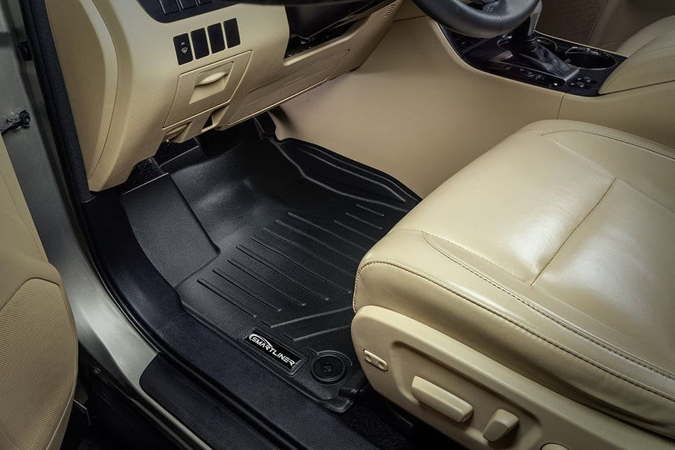 Smart Liner USA Motor Vehicle Interior Fittings SMARTLINER Custom Fit Floor Liners For 2014-2019 Highlander with 2nd Row Bucket Seats (No Hybrid)