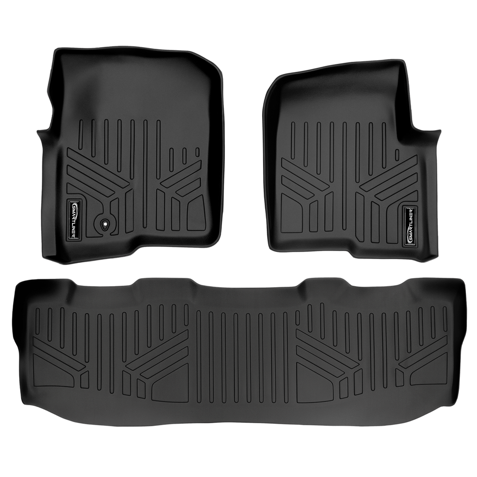 2008-2010 Ford F-250 Floor Liners|Super Crew Models|SMARTLINER