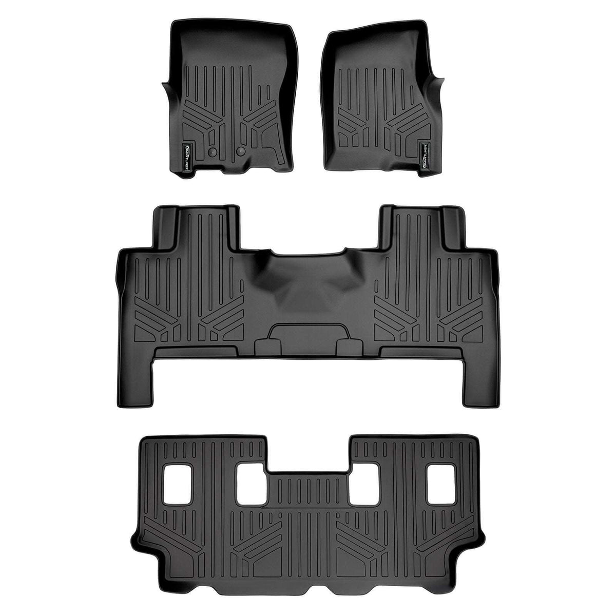 SMARTLINER 2011-2017 Ford Expedition EL Floor Liners (8 Passenger) – 1st row, 2nd row & 3rd row liners