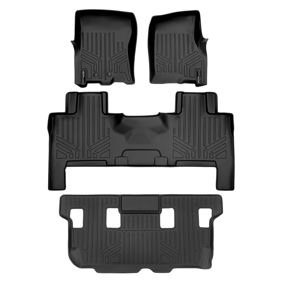 2007-2017 Lincoln Navigator Floor Liners|7 Passenger, 8 Passenger Models|SMARTLINER
