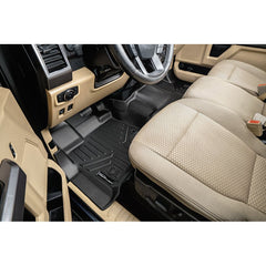 SMARTLINER Custom Fit Floor Liners For 2015-2024 Ford F-150 SuperCab with 1st Row Bench Seat with OTH Coverage