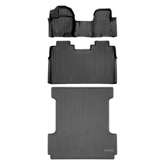 SmartCoverage™ Custom Fit Floor Liners For 2015-2024 Ford F-150 SuperCrew Cab with 1st Row Bench Seat No 2nd Row Underseat Storage (Vinyl Flooring)