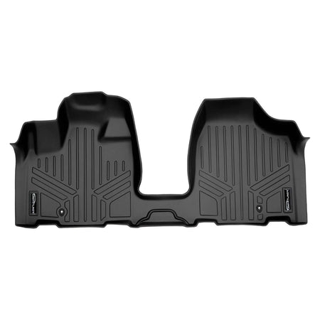 Smart Liner USA Floor Liners Black / First Row Over the Hump Floor Liner 2008-2012 Dodge Grand Caravan Floor Liners | 2nd Row Stow'n Go Bucket Seats, No Super Console | SMARTLINER