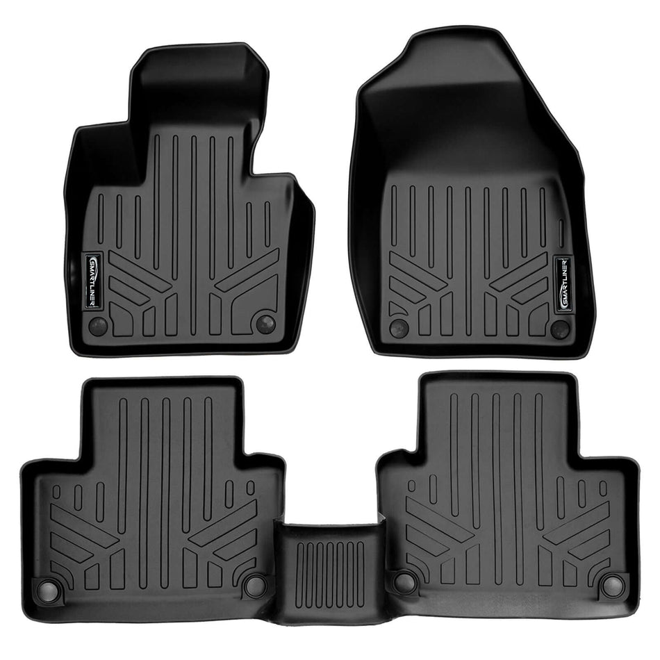 2025-2026 Volvo XC90 Floor Liners|6 Passenger, 7 Passenger Models|SMARTLINER