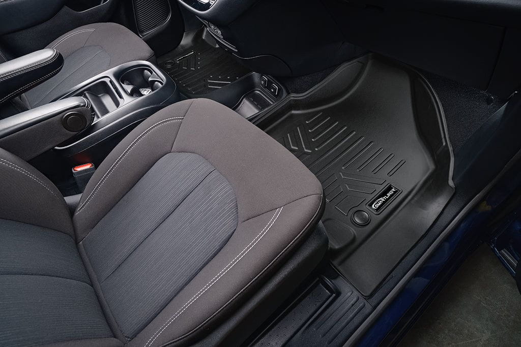 Smart Liner USA Motor Vehicle Interior Fittings SMARTLINER Custom Fit Floor Liners For 2017-2020 Chrysler Pacifica with 2nd Row Bench Seats (7 Passenger Model)