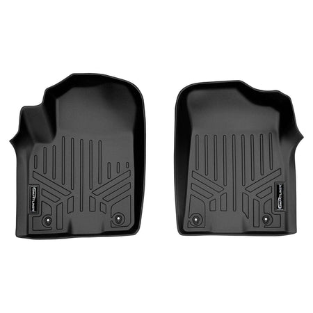 SMARTLINER Floor Liners Black / First Row Liners 2014-2018 Infiniti QX80 Floor Liners|7 Passenger Models|SMARTLINER