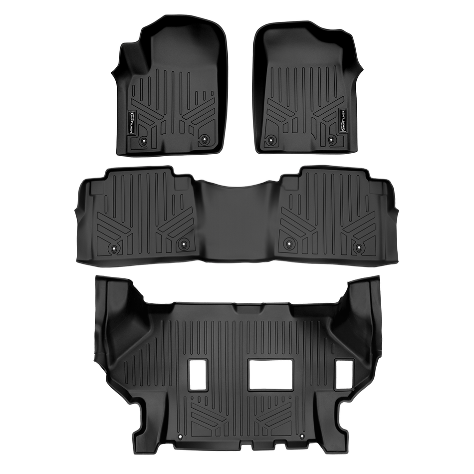 2014-2018 Infiniti QX80 Floor Liners|8 Passenger Models|SMARTLINER