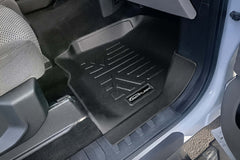 SMARTLINER Custom Fit Floor Liners For 2017-2024 Ford F-250/F-350 Super Duty Crew Cab with 1st Row Bench Seat and No UnderSeat Storage