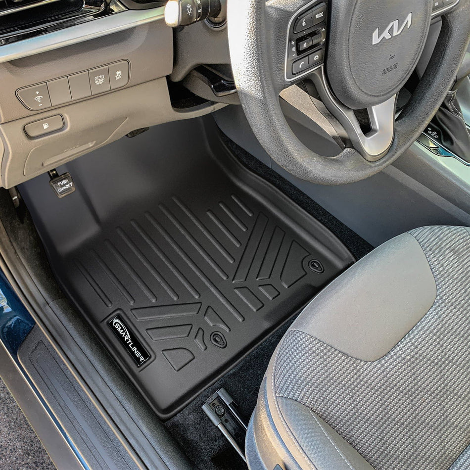 Smart Liner USA Motor Vehicle Interior Fittings SMARTLINER Custom Fit Floor Liners For 2017-2021 Kia Niro (No Plug-in Hybrid)