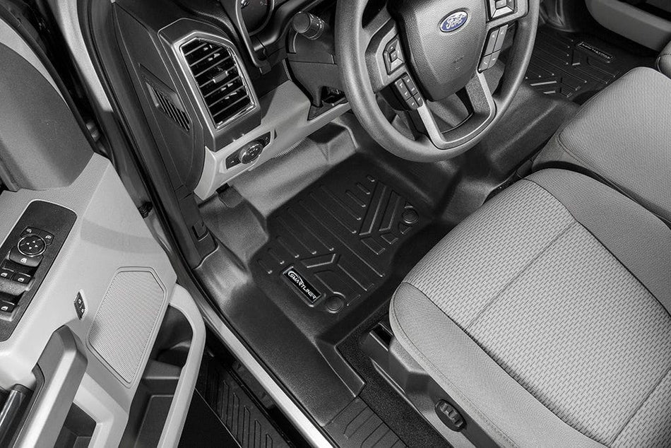 Smart Liner USA Motor Vehicle Interior Fittings SMARTLINER Custom Fit Floor Liners For 2017-2025 Ford F-250/F-350 Super Duty SuperCab with 1st Row Bench Seat