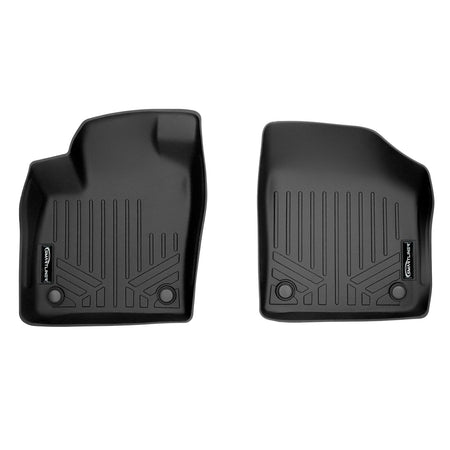 SMARTLINER Floor Liners Black / First Row Liner 2018-2026 Volkswagen Atlas Floor Liners|7 Passenger Models|SMARTLINER