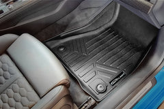 SMARTLINER Custom Fit Floor Liners For 2018-2024 Audi S5 / A5 Convertible / S5 Convertible/ Cabriolet