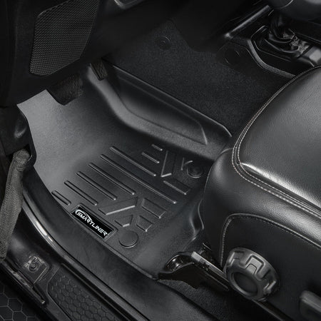 Smart Liner USA Motor Vehicle Interior Fittings SMARTLINER Custom Fit Floor Liners For 18-24 Wrangler JL Unlimited (with Sub and No Flat Load Floor)
