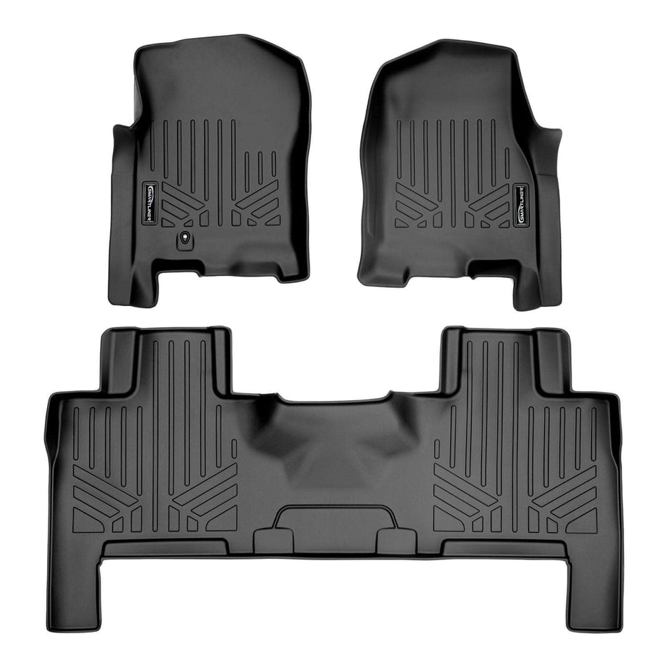 2007-2010 Ford Expedition EL Floor Liners|8 Passenger Models|SMARTLINER