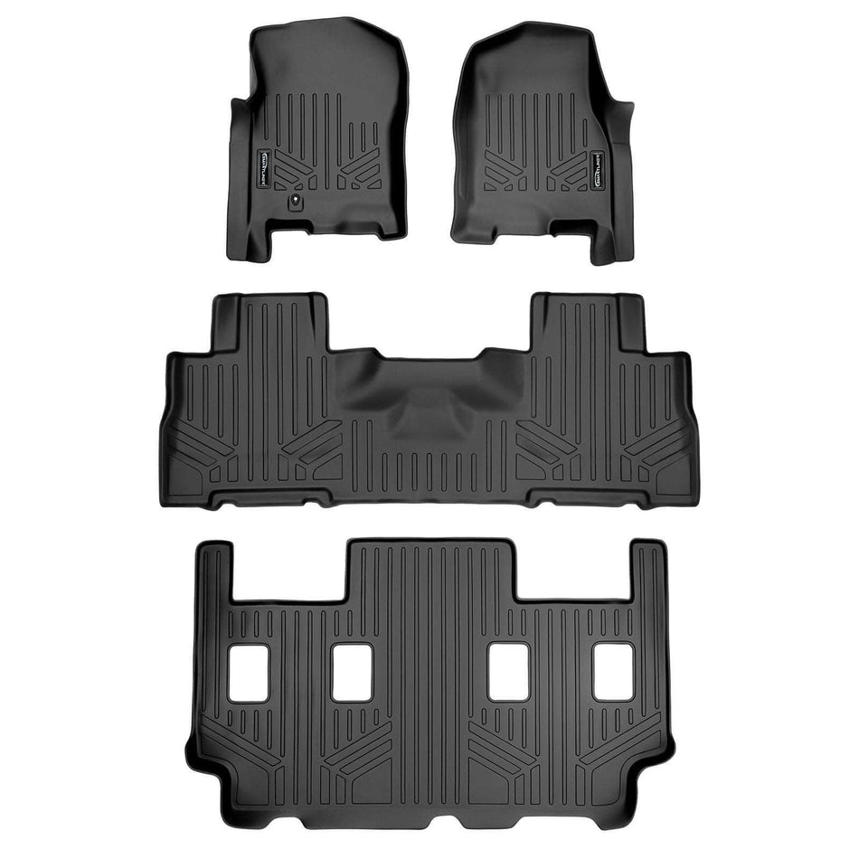 2007-2010 Ford Expedition EL Floor Liners|7 Passenger Models|SMARTLINER
