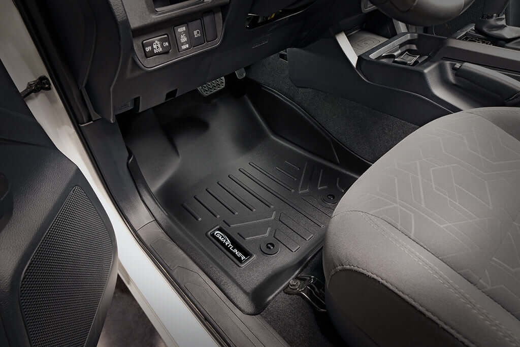 SmartCoverageâ„¢ Custom Fit Floor Liners For 2018-2023 Toyota Tacoma Double Cab (Automatic Transmission)