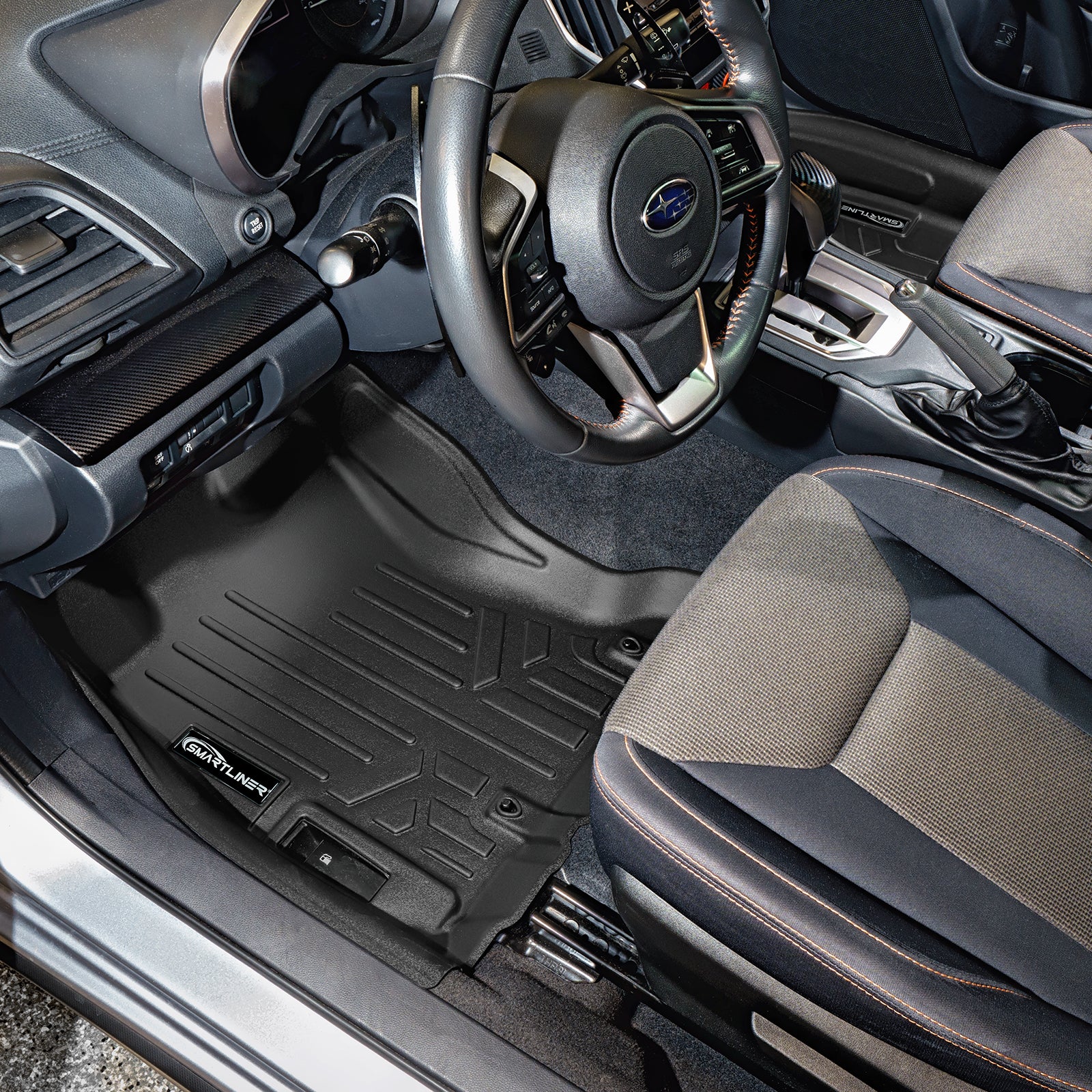 SMARTLINER Custom Fit Floor Liners For 2018-2023 Subaru Impreza (Sedan)
