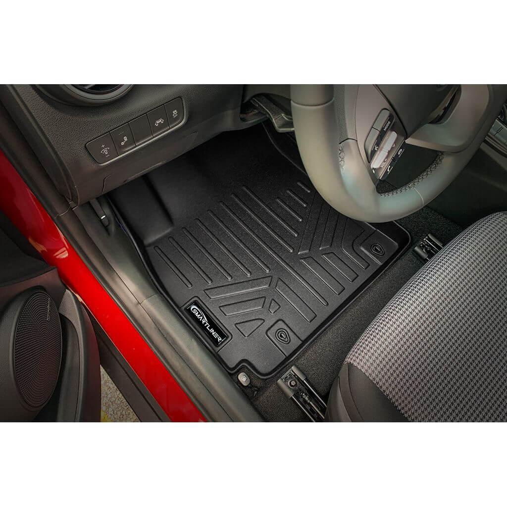 SMARTLINER Custom Fit Floor Liners For 2018-2025 Hyundai Kona (No Electric Models)