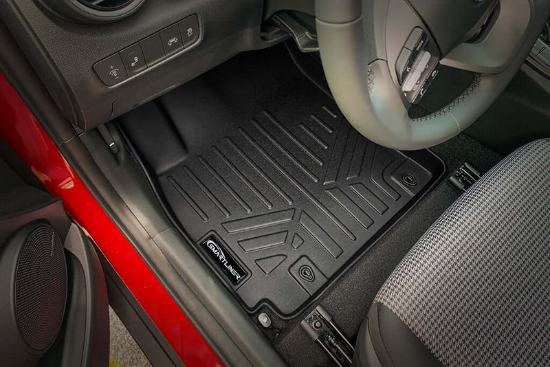 Hyundai kona rubber floor mats hotsell
