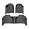 SMARTLINER Custom Fit Floor Liners Compatible With 2020-2025 Chevrolet Silverado 2500 HD | 3500 HD (Double Cab|Carpeted Flooring|1st Row Bucket Seats|with 2nd Row Underseat Storage)