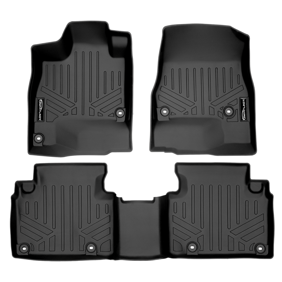 SMARTLINER 2018-2021 Honda Clarity Floor Liners – 1st row & 2nd row liners