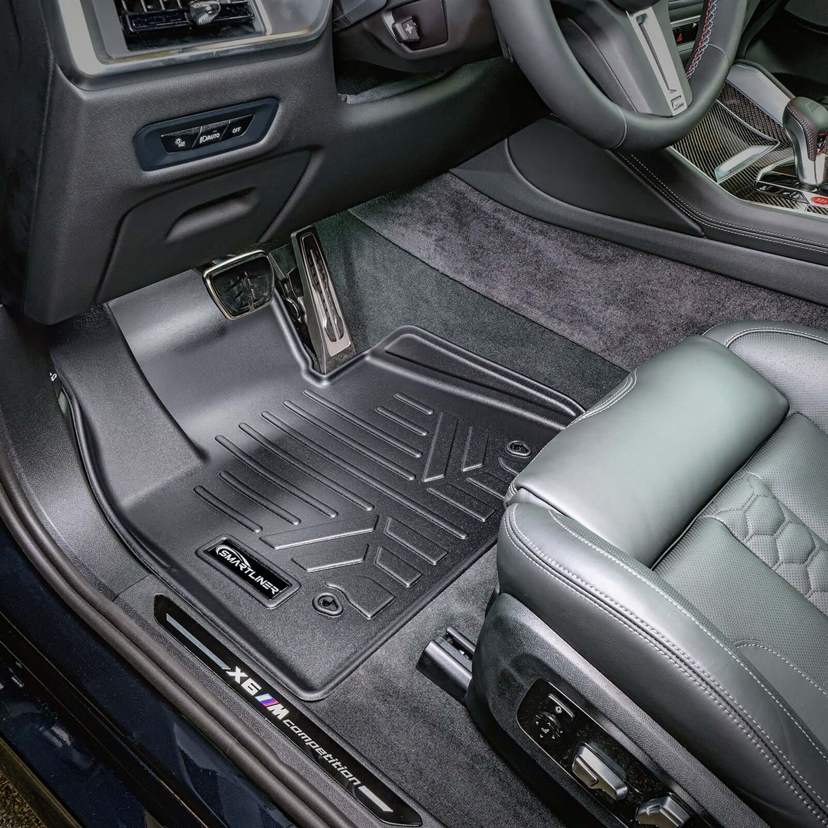 Smart Liner USA Motor Vehicle Interior Fittings SMARTLINER Custom Fit Floor Liners For 2019-2025 BMW X7 (2nd Row Buckets)