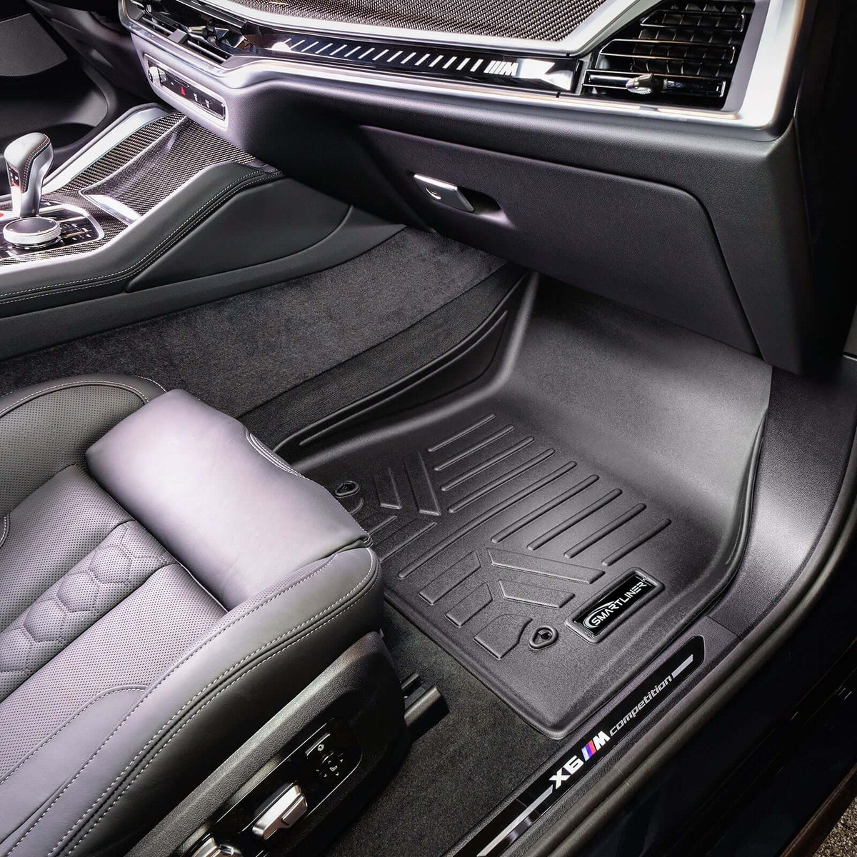 Smart Liner USA Motor Vehicle Interior Fittings SMARTLINER Custom Fit Floor Liners For 2019-2025 BMW X7 (2nd Row Buckets)