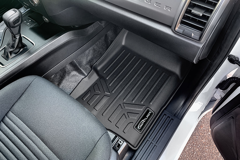 SMARTLINER Custom Fit Floor Liners For 2018-2024 Buick Enclave with 2nd Row Bucket Seats