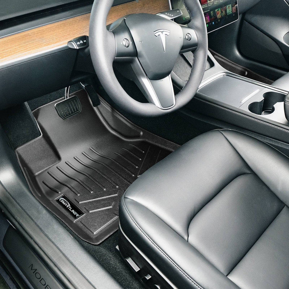 SMARTLINER Floor Liners 2017-2023 Tesla Model 3 Floor Liners | SMARTLINER