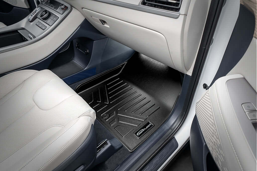 SMARTLINER Custom Fit Floor Liners For 2020-2025 Hyundai Palisade with 2nd Row Bench Seat