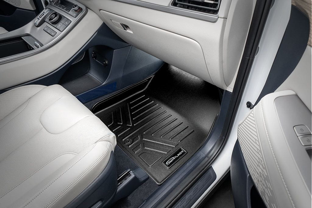Smart Liner USA Motor Vehicle Interior Fittings SMARTLINER AUTOâ„¢ Custom Fit Floor Liners For 2020-2025 Hyundai Palisade with 2nd Row Bucket Seat No Center Console with in between Coverage