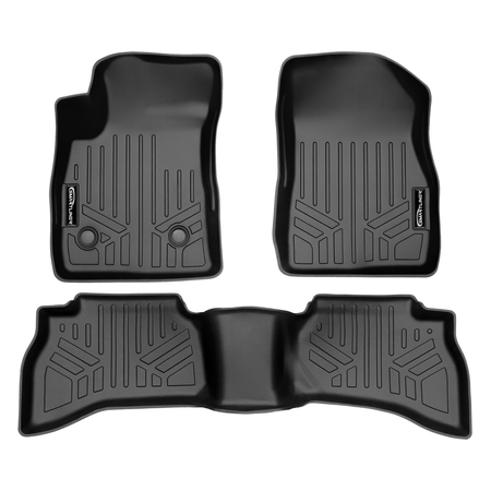 SMARTLINER 2020-2026 Buick Encore GX FWD (Front Wheel Drive) Floor Liners (Fits AWD - FWD trims) – 1st row & 2nd row liners