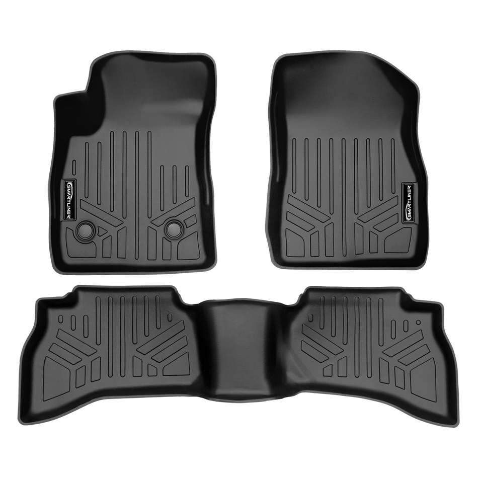 SMARTLINER 2020-2026 Buick Encore GX FWD (Front Wheel Drive) Floor Liners (Fits AWD - FWD trims) – 1st row & 2nd row liners