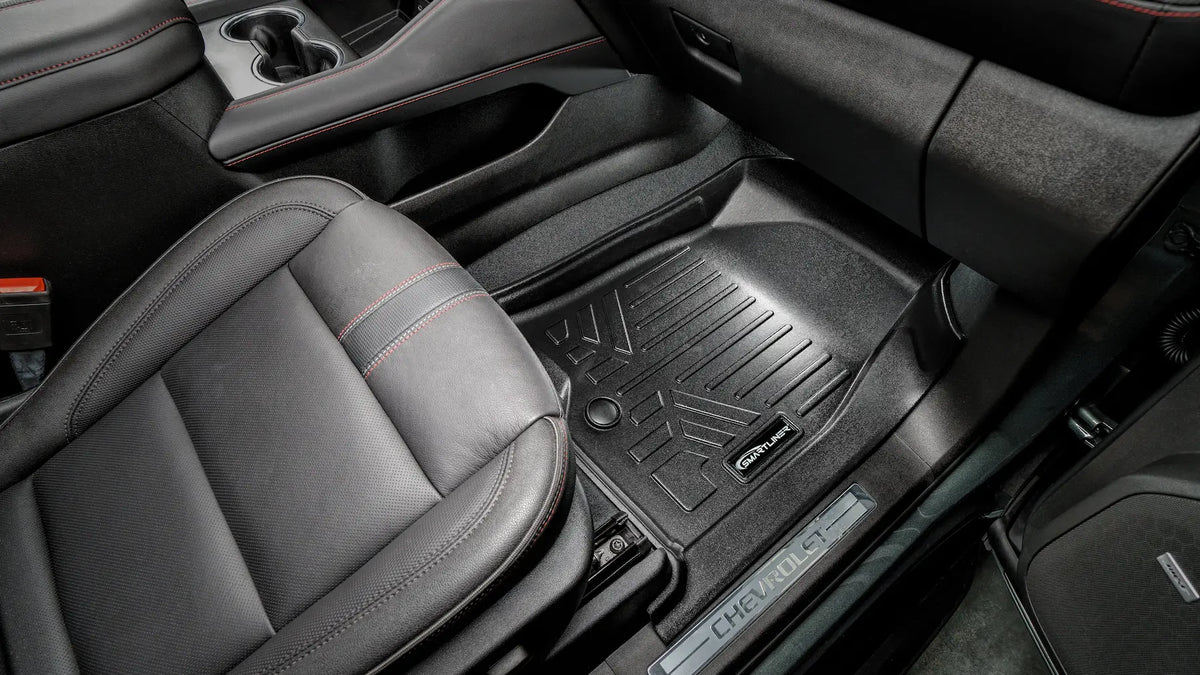 SMARTLINER Floor Liners 2021-2026 Chevrolet Tahoe Floor Liners|8 passengers|SMARTLINER
