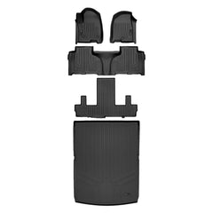 SMARTLINER Custom Fit Floor Liners For 2021-2024 GMC Yukon XL/ Yukon Denali XL with 2nd Row Bucket Seats