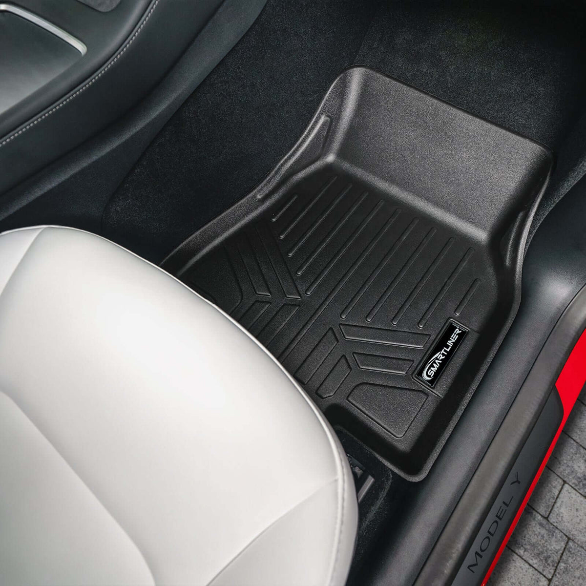 Smart Liner USA Motor Vehicle Interior Fittings SMARTLINER Custom Fit Floor Liners For 2020-2025 Tesla Model Y (5 Passenger)