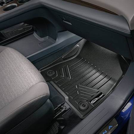 SMARTLINER Floor Liners 2021-2026 Toyota Sienna Floor Liners|8 Passenger Models|SMARTLINER