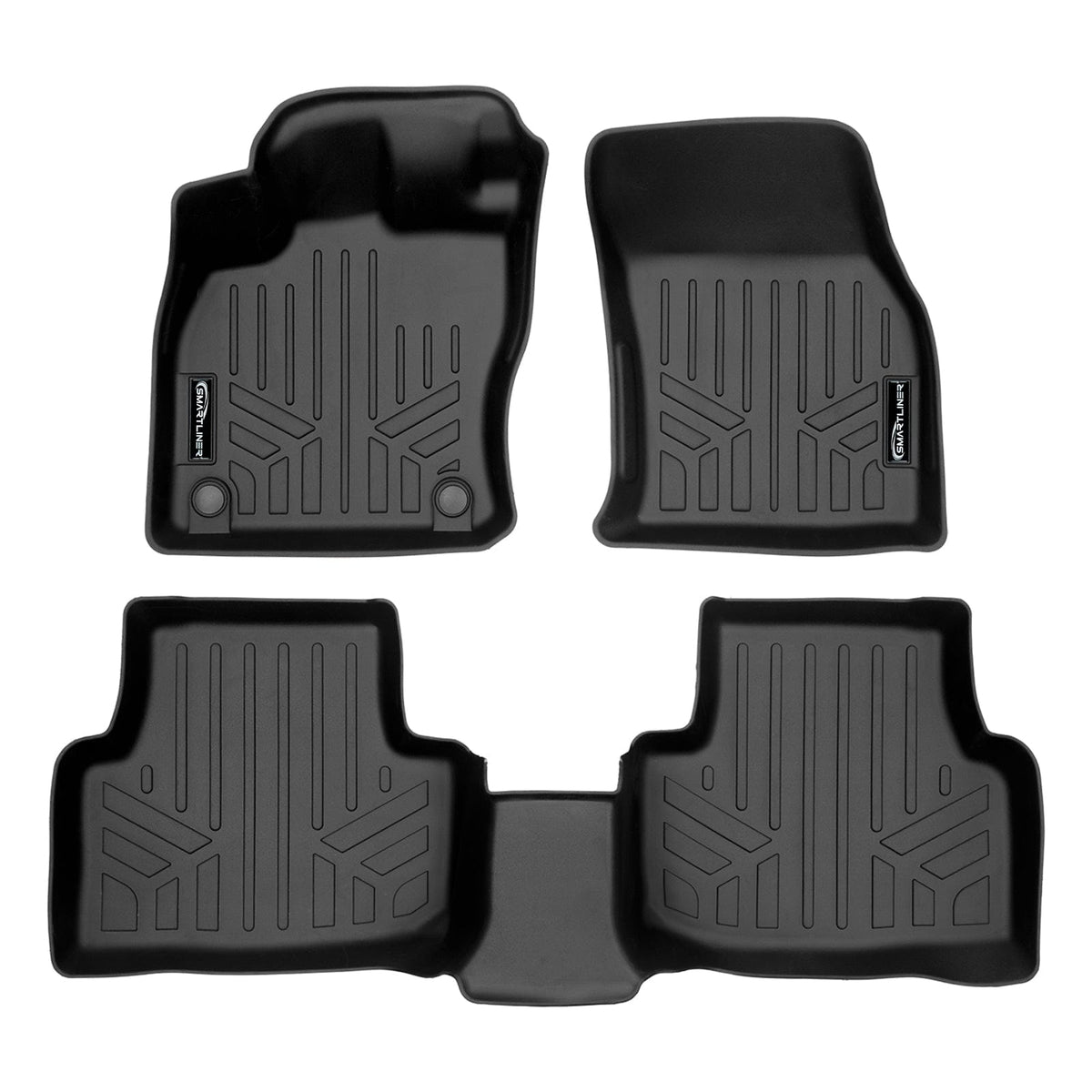 SMARTLINER 2022-2026 Volkswagen Taos Floor Liners – 1st row & 2nd row liners