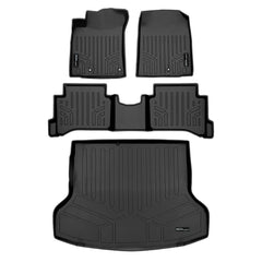 SMARTLINER Custom Fit Floor Liners For 2017-2022 Hyundai Ioniq Hybrid (Does Not Fit Electric Models)